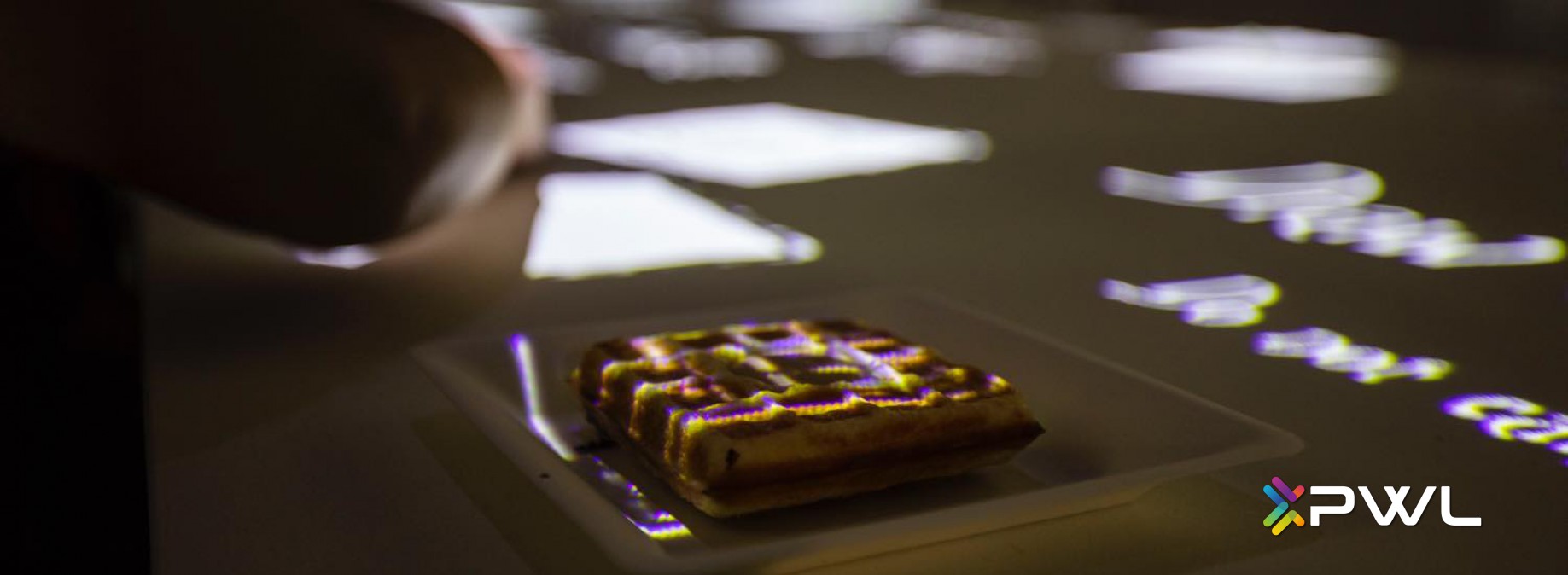 The Tim Burton Waffle Experience Case Painting with Light